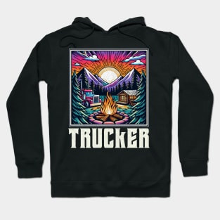 Trucker cabin Hoodie